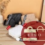 Sylish Girl's Multicolor Crossbody Bag + Mobile Pouch
