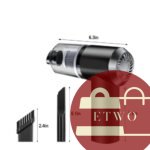 Portable Vacuum Cleaner for Car – Buy 1 Get 1 Free!
