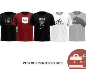 printed t-shirts pack of 5
