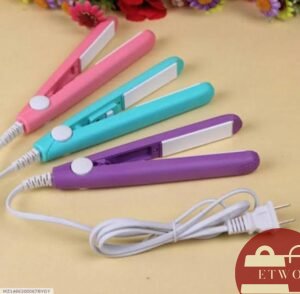 Mini hair straightener for smooth salon-quality results