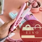 Portable hair straightener compact travel-friendly design