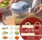 Durable food prep tool for slicing and dicing veggies