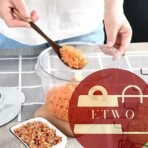 Compact kitchen tool for chopping fruits and vegetables