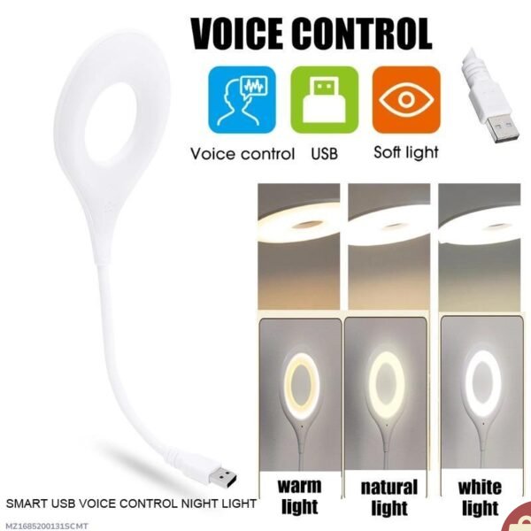 360 Adjustable Smart Ring Light with Voice Control