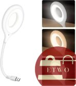 Foldable USB Smart Ring Light – Portable Lighting Setup