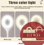 Smart Ring Light with USB Power and 360° Rotation