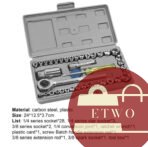 Multipurpose tool kit with durable stainless steel tools