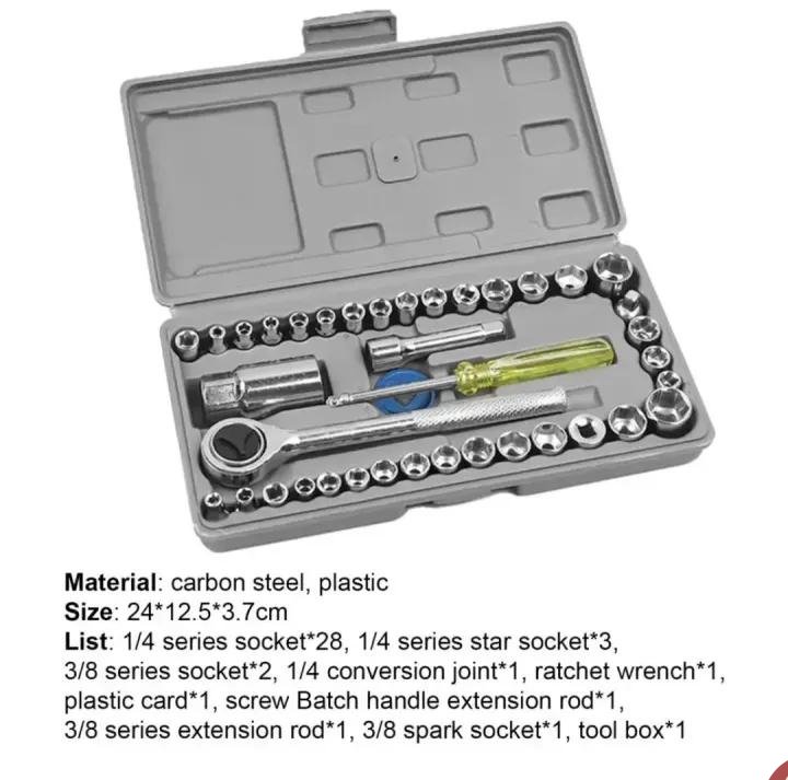 Multipurpose tool kit with durable stainless steel tools