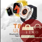 Super Ultra smartwatch showing health monitoring features Stylish fitness smart watch for lifestyle & sports – etwo.shop