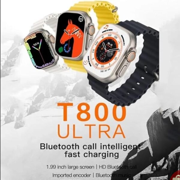 Super Ultra smartwatch showing health monitoring features Stylish fitness smart watch for lifestyle & sports – etwo.shop