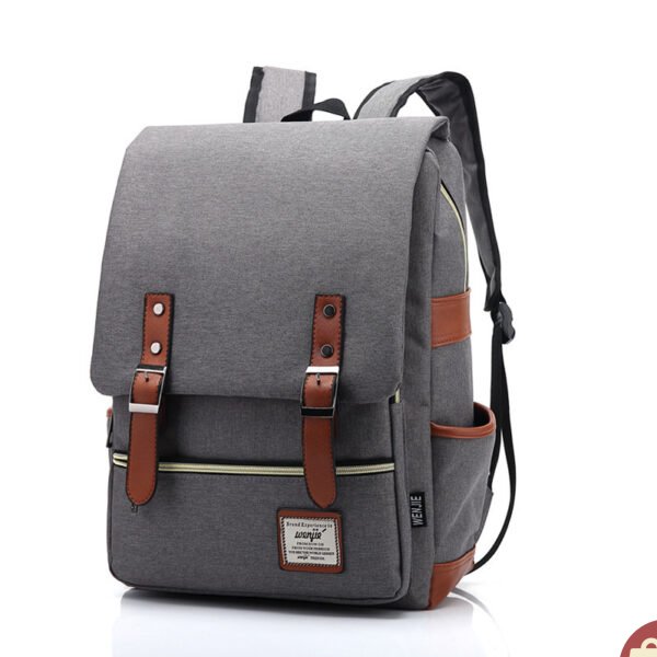 Korean Style School Backpack in black – trendy lightweight student bag
