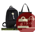 Trendy Flower Design Casual Backpack Combo – Perfect for Students, Travel, and Everyday Use