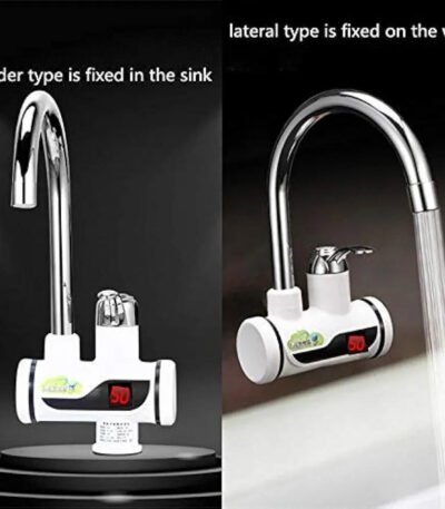 Easy-to-install electric heating faucet design