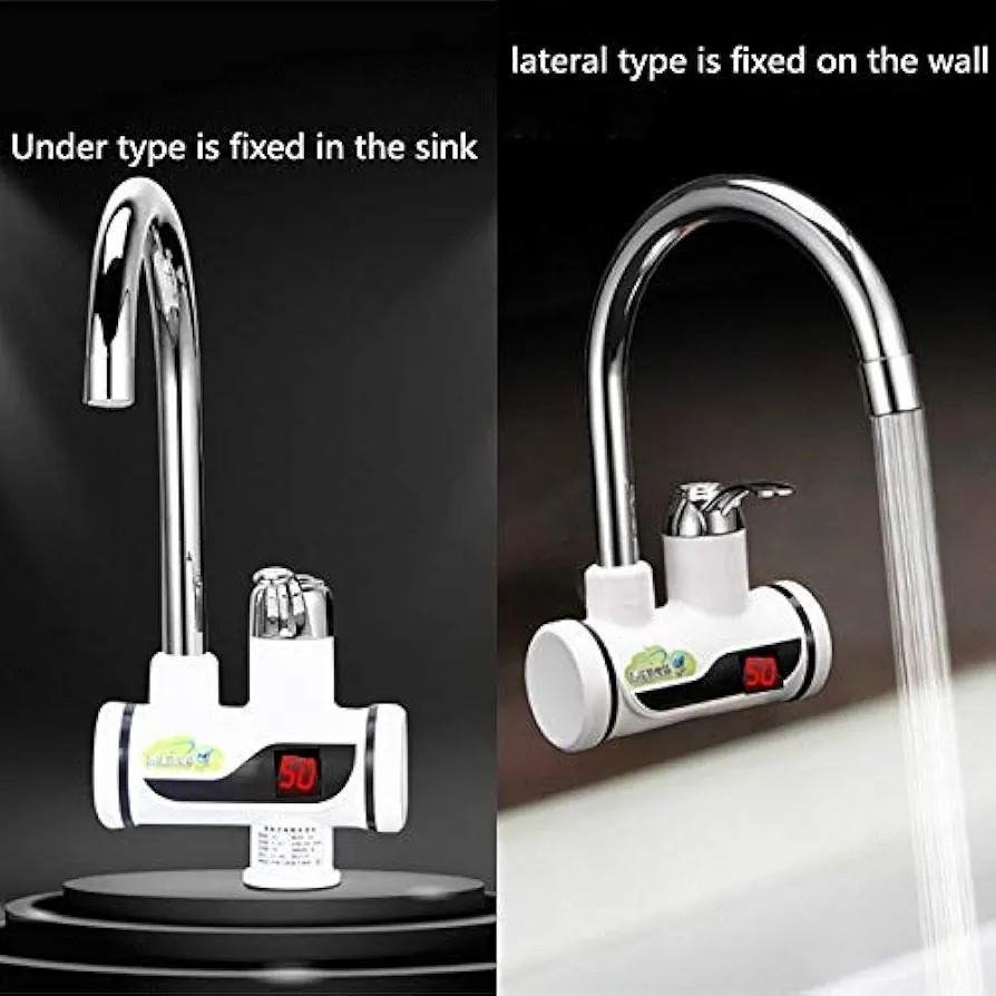 Easy-to-install electric heating faucet design