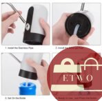 Compact portable water dispenser for home and office