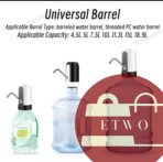 Portable Electric Water Dispenser Pump for bottles