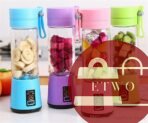 Portable & Rechargeable Electric Juicer and Blender – 3 in 1 Multifunctional