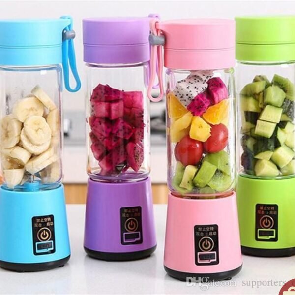 Portable & Rechargeable Electric Juicer and Blender – 3 in 1 Multifunctional